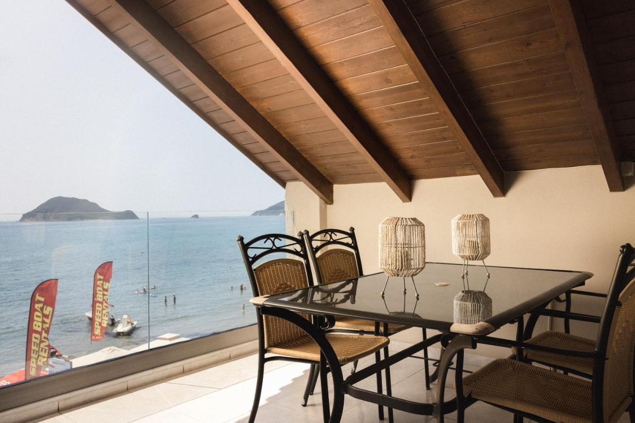 George Beachfront Apartments Lithakia  Dış mekan fotoğraf