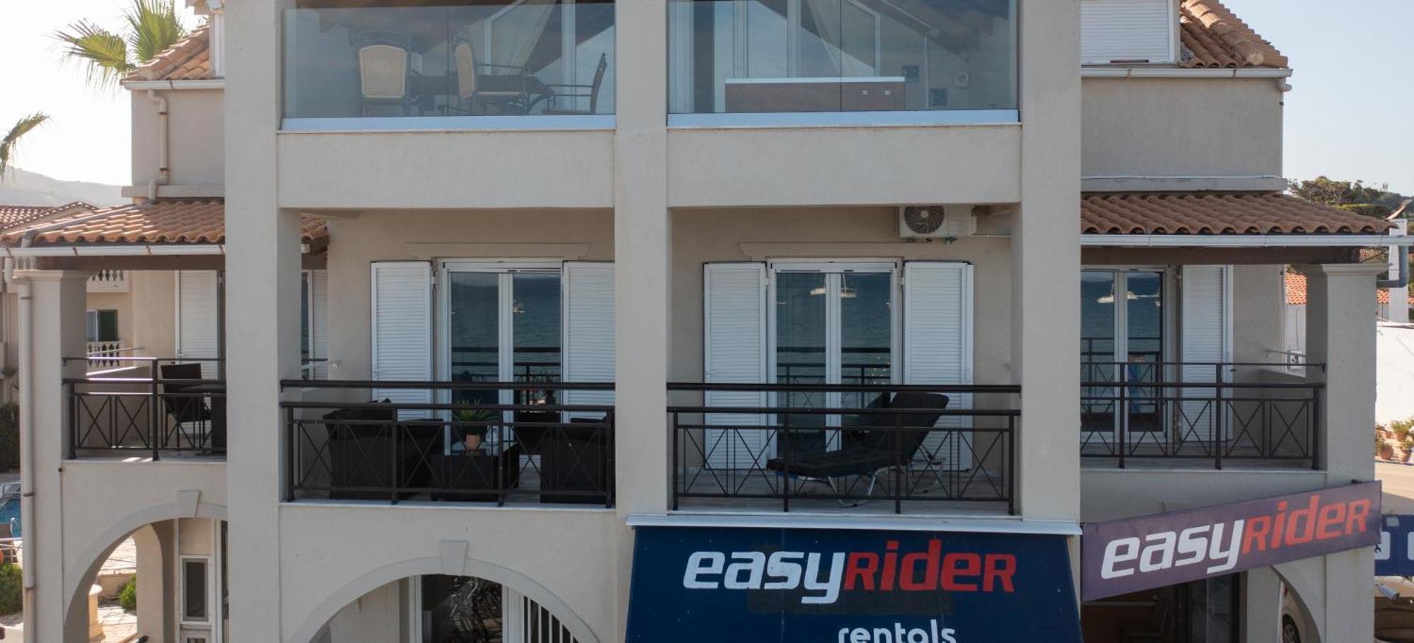 George Beachfront Apartments Lithakia  Dış mekan fotoğraf